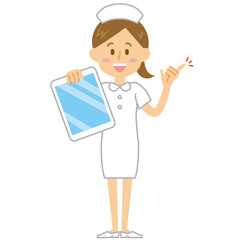 15シリーズ_看護師_タブレット