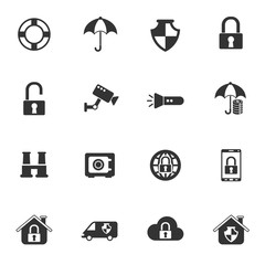 security icon set