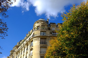 Coin de la rue à Paris, France