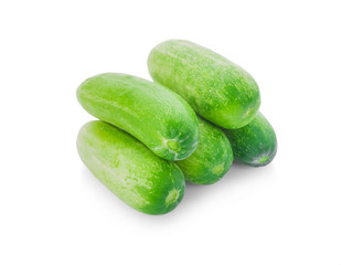 cucumber isolated on white