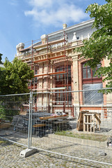 Restoration of an old building, Budapest, Hungary