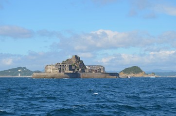長崎県長崎市 軍艦島 端島 世界遺産 廃墟　Nagasaki city Hashima Island Gunkanjima...
