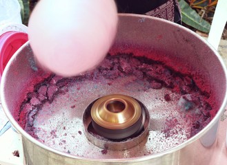 make to cotton candy