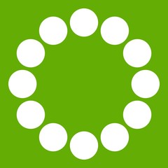 Sign expectations page load icon green