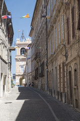 Montefano (Macerata, Marches, Italy), historic town