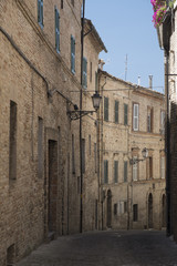 Montecassiano (Macerata, Marches, Italy), historic town