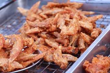 Fried chicken at street food