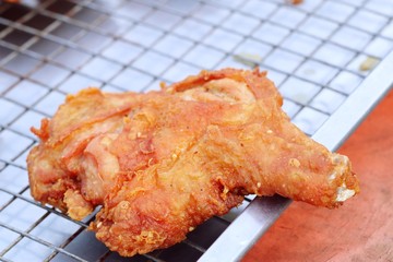 Fried chicken at street food