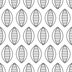 Modern fun ornament. Seamless vector pattern