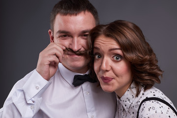 Nice pair background isolated