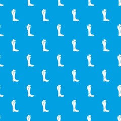 Zombie leg pattern seamless blue