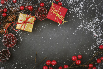 feliz navidad, fondo adornos de navidad
