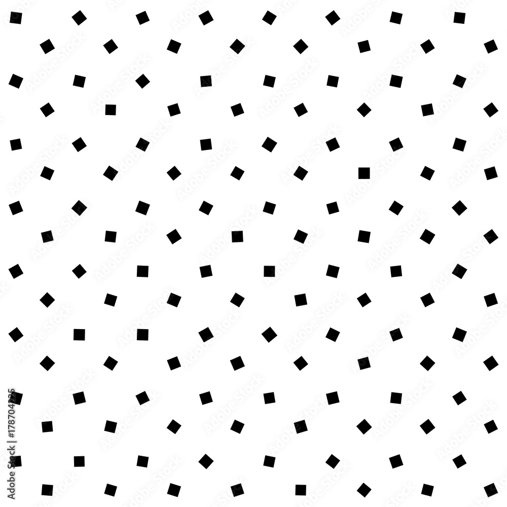 Poster vector abstract dot pattern. geometric background with simple little squares