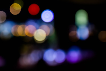 Fototapeta premium abstract background bokeh light texture or wallpaper.