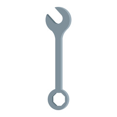 Wrench construction tool icon vector illustration graphic design