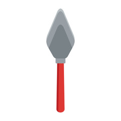 Spatula construction tool icon vector illustration graphic design