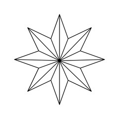 Obraz premium decorative christmas ball icon over white background vector illustration