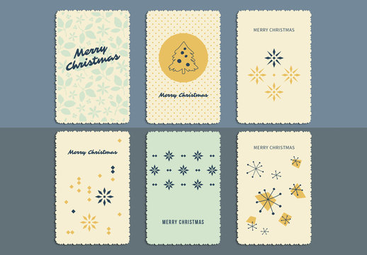 Christmas Greeting Card Set