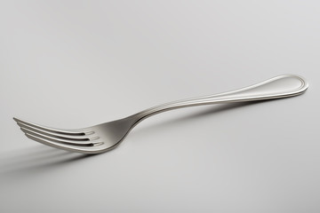 Fork isolated on white background