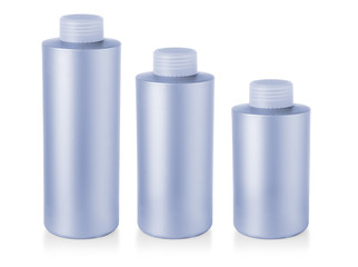 White plastic bottle