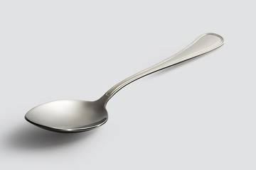Spoon isolated on white background