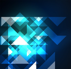 Fototapeta premium Cosmic electric background with shiny glowing plexus electricity impulses