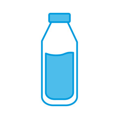 glass bottle isolated icon vector illustration graphic design