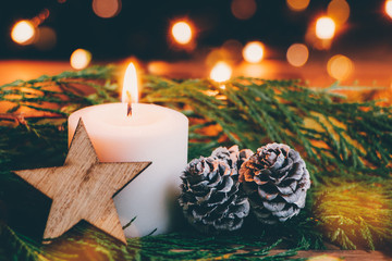 Christmas candle
