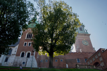 Fototapeta premium Krakow, Poland, 01/10/2017, Wavel Castle