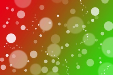 abstract blurred of colorful light bokeh background, christmas holiday background, wallpaper, festival and holiday concept