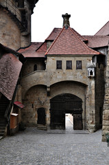Fototapeta na wymiar Medieval castle in europe