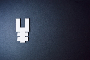 Obraz premium yen currency symbol template