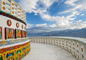 Shanti Stupa, Leh Ladakh, India