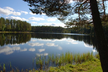 Fototapeta na wymiar Schwedensee