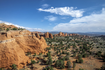 Fototapeta na wymiar Felsformationen im Kadachrome State Park,Utah,USA
