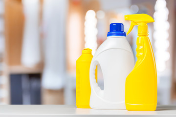 bottle laundry detergent and conditioner