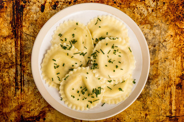 Italian Style Cappelletti With Parma Ham Ravioli Pasta
