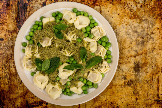 Italian Style Ravioloni Porcini and Truffle Pasta Ravioli