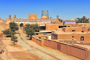Khiva: small historical town in Uzbekistan