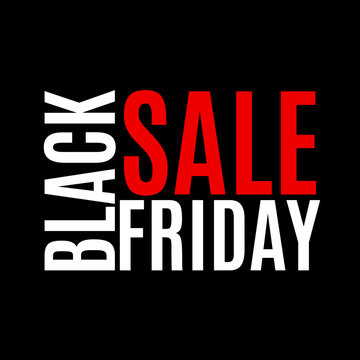 Black Friday sale banner. Discount and price off background. Special offer, flyer, promo design element. Vector illustration.