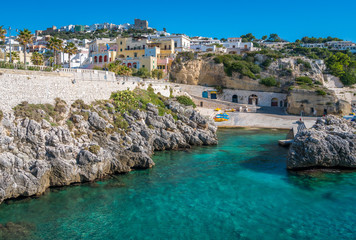 Scenic sight in Castro, in the Salento region of Puglia, Italy.