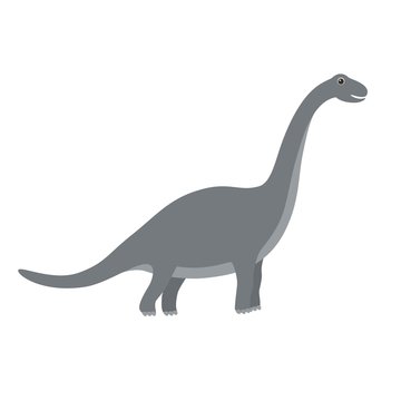 Brachiosaurus dinosaur vector