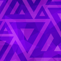 Vector geometric backdrop with triangle pattern.