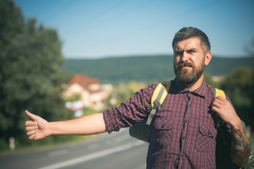 Obraz premium Adventure, discovery, wanderlust