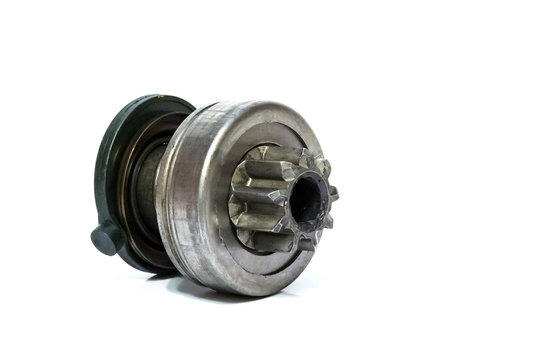 Bendix starter car on a white background.