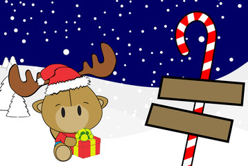 cute baby camel cartoon xmas background in vector format very easy to edit