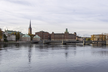 Fototapeta na wymiar Stockholm Waterfront