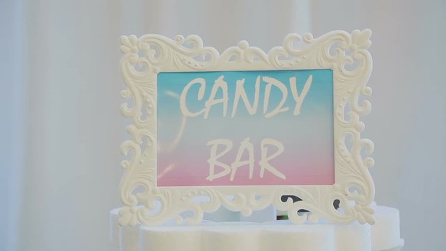 cake.Candy Bar Wedding, candy buffet.