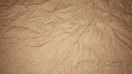 Texture of crumpled cloth, ancient background