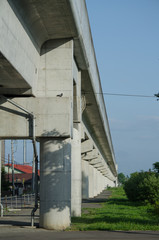 Obraz premium 高架の道